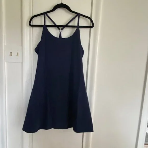 Outdoor Voices The Exercise Dress Navy Extra Large - Picture 2 of 6